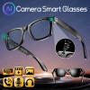 LIGE AI Smart Glasses 720P Camera Video Recorder Bluetooth Call 260mAh Battery Voice Assistant Control Sunglasses For Men Women - 44