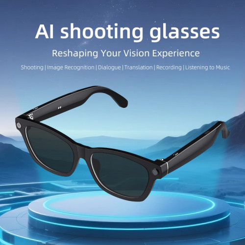 High Level Smart Glasses Wireless Real-Time Translation Glasses with AI Photography Voice Calls Music Playback Versatile - 44