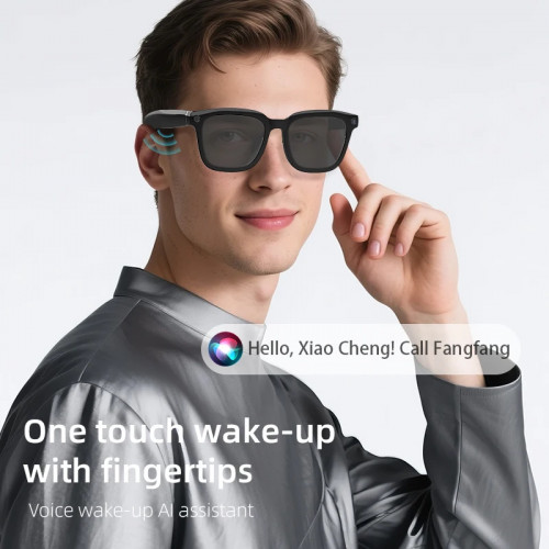 High Level Smart Glasses Wireless Real-Time Translation Glasses with AI Photography Voice Calls Music Playback Versatile - 44