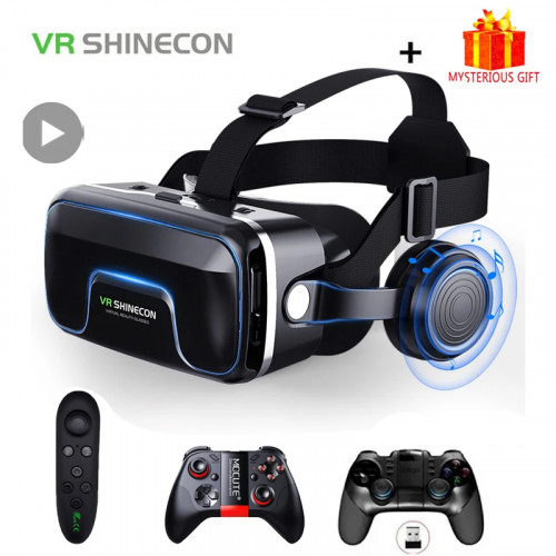 VR Shinecon 10.0 Casque Helmet 3D Glasses Virtual Reality Headset For Smartphone Smart Phone Goggles Video Game Viar Binoculars - 44