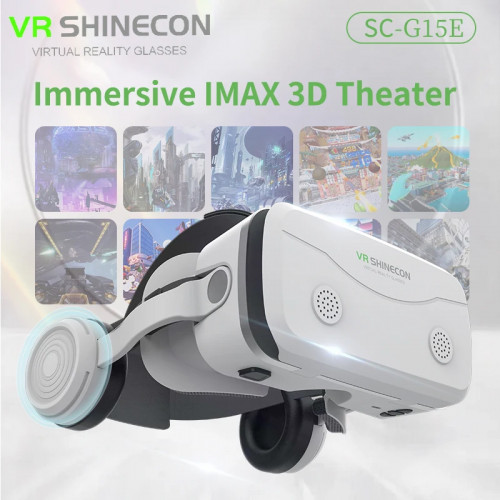 3D Viar Phone Virtual Reality VR Glasses Helmet Headset Smart Devices Lenses Goggles For Smartphones Cell Controllers Headphone - 44