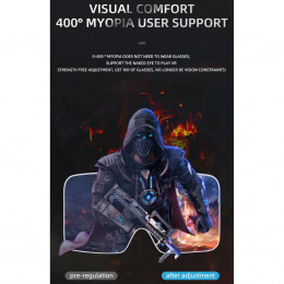 3D VR Glasses Smartphone Virtual Reality Goggles Helmet Headset Lenses Device Viar Smart Phone Controller Cell Mobile Video Game - 44