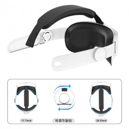 Yaba Adjustable Replacement Head Strap for Meta Quest 3, Smart VR Glasses Accessories - 44