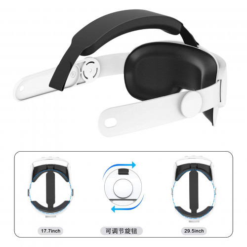 Yaba Adjustable Replacement Head Strap for Meta Quest 3, Smart VR Glasses Accessories - 44
