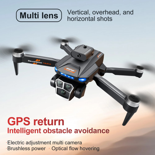 Drone S158 GPS Professional Drone 3000M 360° Obstacle Avoidance 4K Camera Dron 5G Brushless Motor Foldable Quadcopter Boy Toy