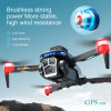Drone S158 GPS Professional Drone 3000M 360° Obstacle Avoidance 4K Camera Dron 5G Brushless Motor Foldable Quadcopter Boy Toy