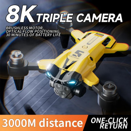 KBDFA New M5 Max Drone 8K Professinal 4K HD Camera Wide Angle Optical Flow Localization Brushless Motor RC Quadcopter Apron Sell - 44