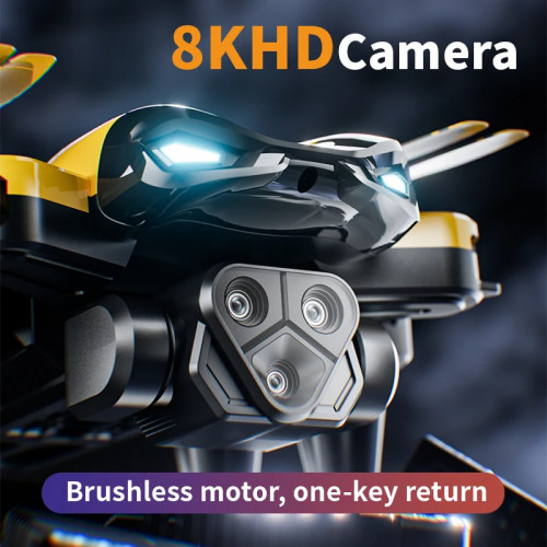 KBDFA New M5 Max Drone 8K Professinal 4K HD Camera Wide Angle Optical Flow Localization Brushless Motor RC Quadcopter Apron Sell - 44