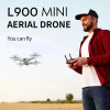L900 Pro 4K Drone with 5G GPS HD Dual Camera Brushless Motor Foldable Quadcopter 1.2KM Range Ideal for Aerial Photography