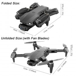 L900 Pro 4K Drone with 5G GPS HD Dual Camera Brushless Motor Foldable Quadcopter 1.2KM Range Ideal for Aerial Photography