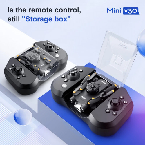 XIAOMI V30 Mini Drone with Camera HD 4K 1080P FPV RC Drones Profesional 4DRC Five-sided Obstacle Avoidance Helicopter Drone Toy