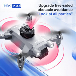 XIAOMI V30 Mini Drone with Camera HD 4K 1080P FPV RC Drones Profesional 4DRC Five-sided Obstacle Avoidance Helicopter Drone Toy