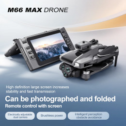 Drone Profesional 4K Dual Camera Brushless Motor Obstacle Avoidance Dron RC Helicopter Foldable Quadcopter