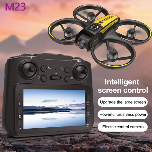 New 2025 M23 Drone   Professional 4K Dual Lens with Screen Control 360 Degree Stunt Flip One-Button Take-off and Landing New