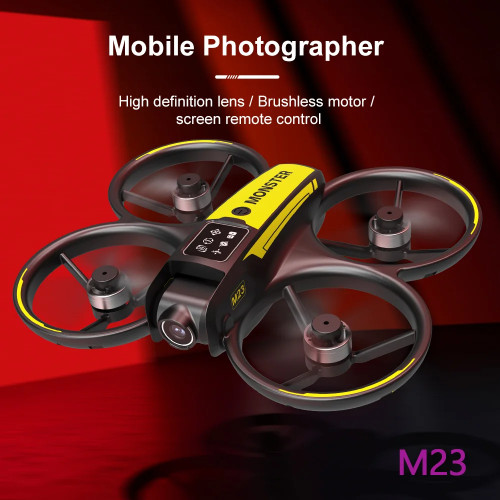 New 2025 M23 Drone   Professional 4K Dual Lens with Screen Control 360 Degree Stunt Flip One-Button Take-off and Landing New