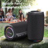ZEALOT-S49 Portable bluetooth speaker 360°Stereo Sound 20W IPX6 waterproof wireless bluetooth   5.0 Excellent Bass Performace