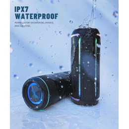 Ortizan X30 Portable Bluetooth Speakers Bass Boost 40W Powerful Wireless IPX7 Waterproof Speaker with 6600mAh Battery USB/TF/AUX