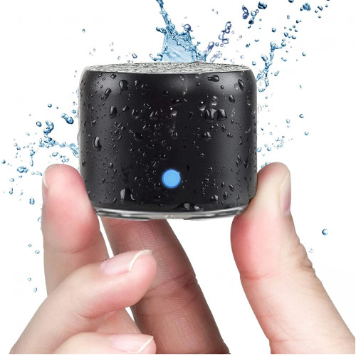EWA A106 Pro Mini Wireless Bluetooth 5.0 Speaker IPX7 Waterproof,Loud Speaker,Portable Metal Speaker MP3 Player With Carry Case