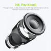 EWA A106 Pro Mini Portable Wireless Bluetooth 5.0 Speaker Custom Bass Radiator IPX7 Waterproof Metal Speakers Travel Case
