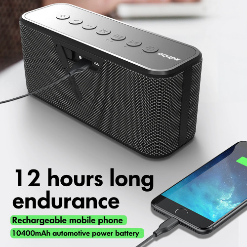 XDOBO X8 Plus 80W Portable Bluetooth Compatible BT5.0 High Power Speaker Wireless Subwoofer TWS Subwoofer IPX5 Boombox U disk/TF