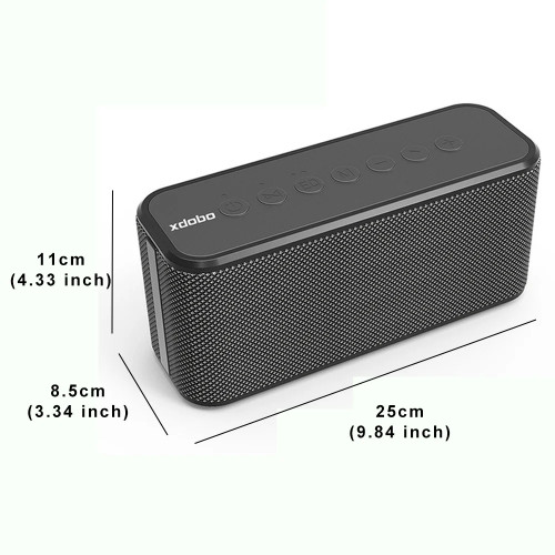 XDOBO X8 Plus 80W Portable Bluetooth Compatible BT5.0 High Power Speaker Wireless Subwoofer TWS Subwoofer IPX5 Boombox U disk/TF