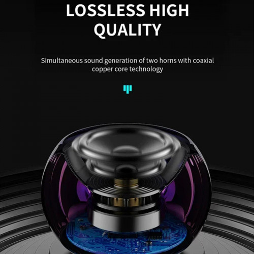 Wireless Bluetooth 5.3 Speaker Portable TWS Small Steel Gun Metal Heavy Subwoofer Outdoor Mini Bluetooth Stereo Speaker