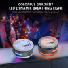 Bone Conduction Vibration Bluetooth Speaker Suction Cup&Magnetic Suction Surround Sound Music Box RGB Breathable Light MP3