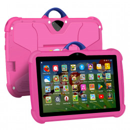 New Cartoon Pattern Kids Tablet 7 Inch Quad Core 4GB RAM 64GB ROM Android Learning Education Games Tablets Children's Gifts 