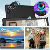 11 Inch Android Tablet 14GB+64GB Octa-Core 6800mAh Widevine L1 8 in 1 with Keyboard Mouse Protective Case Stylus Headset Charger
