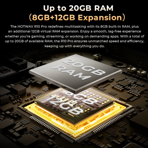 2025 HOTWAV R10 Pro Rugged tablet android 14 10.1'' HD+10800mAh battery PC 5MP+13MP Camera 8GB+256GB  8-core OTG Charging Tablet