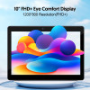 BAKEN Android tablet 10.1 inches, quad-core processor, 4(2+2)GB+64GB, 1TB expandable memory (need to be purchased separately)