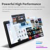 Pritom 7 Inch Tablet PC, Android 13 Quad Core, 4GB(2+2GB Virtual) RAM 32GB ROM, WiFi, Dual Camera, USB C, with Leather Case