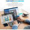15.6 Inch Laptop Windows 11 Notebook 16G RAM 512GB SSD Quad-Core Intel Celeron N5095 Processors 1080P IPS FHD Laptop Computer