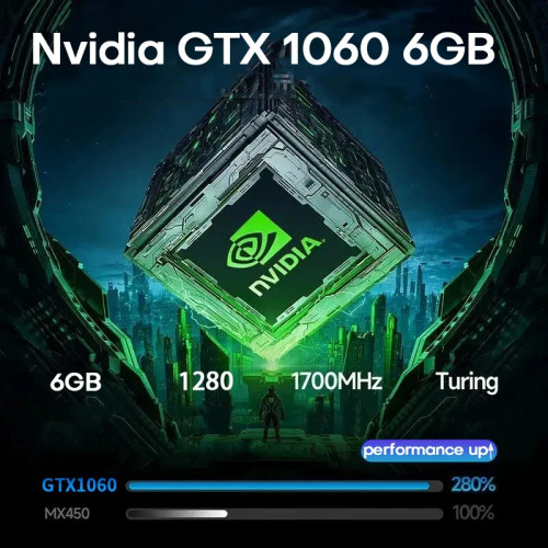 16" Portable Gaming Laptop intel Core i7-6700HQ GTX 1060 IPS 1920*1200 Windows 11 Laptop Computer 16GB DDR4 1TB SSD Notebook PC