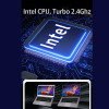 2025 14 inch Affordable Student Laptop Budget-Friendly Notebook Windows 10 for School Lightweight intel Celeron CPU USB 3.0 WiFi