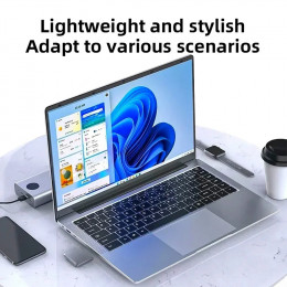 QMDZ N4000 14 Inch 128GB 256GB 512GB 1TB SSD Windows 11 Pro Inte Laptop Intel Portable Laptos Student Notebook Dual core Laptop 