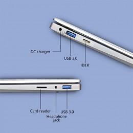 QMDZ N4000 14 Inch 128GB 256GB 512GB 1TB SSD Windows 11 Pro Inte Laptop Intel Portable Laptos Student Notebook Dual core Laptop