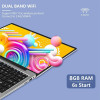 QMDZ N4000 14 Inch 128GB 256GB 512GB 1TB SSD Windows 11 Pro Inte Laptop Intel Portable Laptos Student Notebook Dual core Laptop
