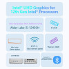 Lenovo Eco Erazer D80 mini PC 0.8L ultra-compact size Intel Core I3/I5/I7 DDR4 Grand Slam interface Wifi 6 and BT5.2 Mini Host