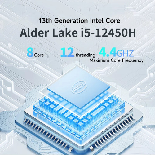 Lenovo Eco Erazer D80 mini PC 0.8L ultra-compact size Intel Core I3/I5/I7 DDR4 Grand Slam interface Wifi 6 and BT5.2 Mini Host