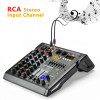 Freeboss 4 Channel Mixing Console 99 DSP Effect USB Play PC Record Bluetooth Audio Sound Mixer Home Party 48V Mix Table  AG-AT4