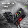 BOMGE mini 2 Channel USB Audio Interface sound card Recording Streaming and Podcasting with XLR/48V Phantom Power for Guitarist - 44
