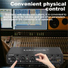 UX44 Audio Interface Sound Card 4-Channel Mixer 32-bit/192KHz for Game Voice,Podcast,Live Recording,Professional Studio Singing