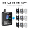 Debra ER-MINI Wireless In-Ear Monitor System, Rechargeable Portable Audio Monitors, UHF Free FM for Bands, Small Concerts - 44