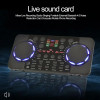 V300 Pro Bluetooth Mini Audio Mixer Sound Card Portable Board DJ 16 Digital Effects Noise Reduction Console USB Record Singing