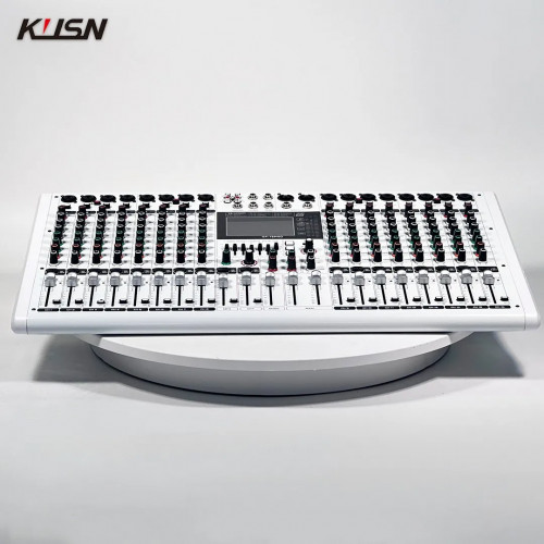 16 Channel Digital Console 99 DSP Professional Sound Mixer Powered Audio Mixing Console Power Soundcraft with Bluetooth USB - 44