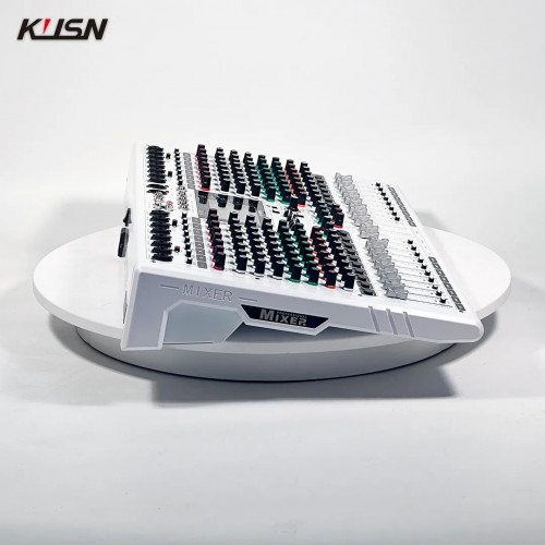16 Channel Digital Console 99 DSP Professional Sound Mixer Powered Audio Mixing Console Power Soundcraft with Bluetooth USB - 44