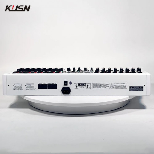 16 Channel Digital Console 99 DSP Professional Sound Mixer Powered Audio Mixing Console Power Soundcraft with Bluetooth USB - 44