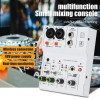Professional Audio Mixer 4 Channel 99 DSP 48V Phantom Power USB Studio Sound Mixers Bluetooth DJ Console Mixing Karaok - 44