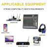 TKL Z-8 Professional 8channel Mixing 99DSP Console Balance Bluetooth USB Interface Party Stage Family